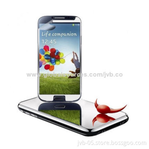 Mirror Screen Protector for Samsung Galaxy S4, Low-adhesive and Easy-to-remove